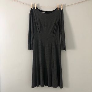 Anne Klein 3/4 Sleeve Midi Dress Size S